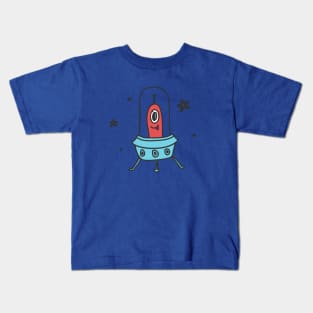 UFO: Friendly visitor Kids T-Shirt